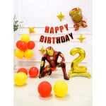 Шар (27''/69 см) Фигура 3D, Железный человек, 1 шт. в уп., 24500