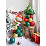 Шар (29''/74 см) Фигура, Новогодняя елка, 1 шт., R254