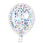 Конфетти фольга Круг, Праздничный микс, Металлик, 1 см, 50 г., 6015304