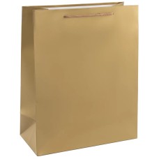 Пакет подарочный, 210гр, Классика, Золото, 32*26*12 см, 1 шт., 504735