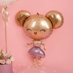 Шар 3D (36''/91 см) Ходячая Фигура, Мышка Балерина, 1 шт. в уп., GPW05-P