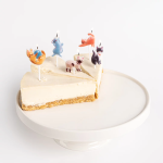 Набор свечей Фигура, Милые котята, Ассорти, 3*3,5 + 4 см, 5 шт. с держат., 639243