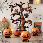 Шар 3D (59''/150 см) Фигура на подставке, Дерево на Хэллоуин, 1 шт. в уп., 21919