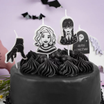 Набор свечей Фигура, Мрачная стори, 3,5*4 + 2,5 см, 4 шт. с держат., 630272