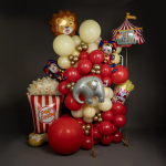 Шар (28''/71 см) Фигура, Удивительный цирк (надув воздухом), 1 шт., 25093