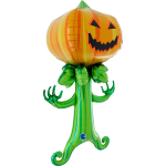 Шар 3D (56''/142 см) Фигура, Тыква на Хэллоуин, 1 шт. в уп., 74070-P