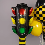 Шар 3D (59''/150 см) Фигура на подставке, Светофор, 1 шт., 27761