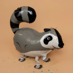 Шар 3D (27''/69 см) Ходячая Фигура, Барсук, 1 шт., 26025