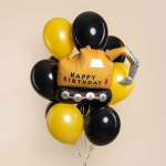 Шар (41''/104 см) Фигура, Экскаватор, Сатин, 1 шт., 27547