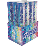 Пневмохлопушка (12/30 см), Вечеринка Диско, Прямоугольники фольга и тишью, 1 шт., 723041