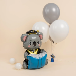 Шар 3D (37''/94 см) Коала Выпускник, 1 шт. в уп., 27288