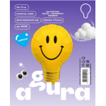 Шар (28''/71 см) Фигура, Лампочка Смайл, 1 шт. в уп., 944118