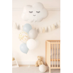 Шар (26''/66 см) Фигура, Белое облачко, 1 шт. в уп., 940523