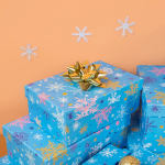 Декоративное украшение Снежинки, 4 см, Белый, 20 шт., 6230827