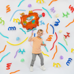 Шар (29''/74 см) Фигура, Бодо Бородо, Яркие Морфы, 1 шт. в уп., 515200