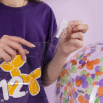 Шар с клапаном (18''/46 см) Сфера, Deco Bubble, Прозрачный, Кристалл, 1 шт. в уп., 550512-18