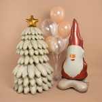 Шар 3D (57''/145 см) Фигура на подставке, Гном в колпачке, 1 шт. в уп., 26839