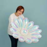 Шар 3D (40''/102 см) Звезда, Составная, Жемчужный, Хамелеон, 1 шт. в уп., 24918