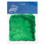 Конфетти фольга Звезда, Зеленый, Металлик, 1,5 см, 50 г., 6015329