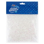 Конфетти фольга Цилиндр, Белый, Перламутр, 0,2 см, 20 г., 6233302