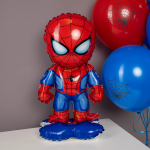 Шар 3D (27''/69 см) Фигура на подставке, Герой Паук, 1 шт. в уп., 26334