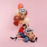 Шар (32''/81 см) Фигура, Баббл Ти, 1 шт., 26270