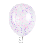 Конфетти тишью Круг, Сиреневый микс, 1 см, 50 г., 6015240