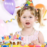 Свеча Цифра, 3 Золотой бант, на шпажке, Розовый, Металлик, 3,4*5,7 + 4 см, 1 шт. с держат., 802823