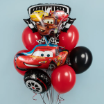 Шар (28''/71 см) Фигура, Гоночная машинка, 1 шт. в уп., 24049