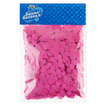 Конфетти тишью Круг, Ярко-розовый, 1 см, 50 г., 6015315