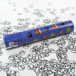 Пневмохлопушка (12/30 см), Game Party, Черепа бумага, 1 шт., 501563