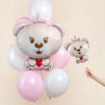 Шар (14''/36 см) Мини-фигура, Принцесса, 5 шт. в уп., 943609