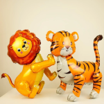 Шар (23''/58 см) Фигура 3D, Тигр, 1 шт. в уп., 23436