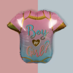 Шар (24''/61 см) Фигура, Боди, Гендер Пати, 1 шт., 23817