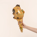 Шар ручной, с клапаном (20''/51 см) Фигура, Капибара с черепашкой, 1 шт., 27086