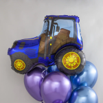 Шар (37''/94 см) Фигура, Трактор, 1 шт., 901681A