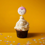 Свеча Фигура, Котенок Принцесса, 4,5*4,5 + 7 см, 1 шт. с держат., 630253