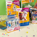 Свечи Буба, Играем Вместе, 3,5*4,5 + 3,5 см, 5 шт. с держат., 50910