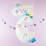 Шар (25''/64 см) Фигура, Маленькое облачко, 1 шт., 23256