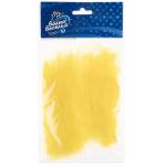 Перья, Премиум, Желтый, 12-15 см, 30 шт., 6015501