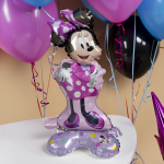 Шар 3D (25''/64 см) Фигура на подставке, Минни Маус, 1 шт. в уп., 24448