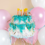 Пиньята складная, Торт и Свечи, 32*32 см, 1 шт. в упак. , 6234037-BX