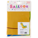 Шар (33''/84 см) Фигура 3D, Гусеница, 1 шт. в уп., 24554