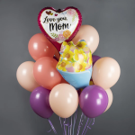 Шар (28''/71 см) Фигура, Летний букет, 1 шт., 23340