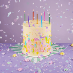 Свечи Ассорти, Металлик, 0,55*9,5 + 1 см, 8 шт. с держат., 630258