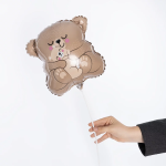 Шар с клапаном (15''/38 см) Мини-фигура, Мама медведица, 1 шт., 25110