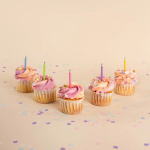 Свечи Спирали, Негаснущие огни, Нежный микс, Макарунс, 0,5*5,5 см, 10 шт. с держат., 639244