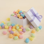 Шарики пенопласт, Маршмэллоу, Цветной микс, Мультиколор, Макарунс, 20-25 мм, 10 гр., 6233547