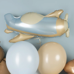 Шар (31''/79 см) Фигура, Самолет, Сатин, 1 шт. в уп., 24607P