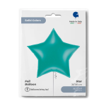 Шар (36''/91 см) Звезда, Тиффани, 1 шт. в уп., 36217TI-P